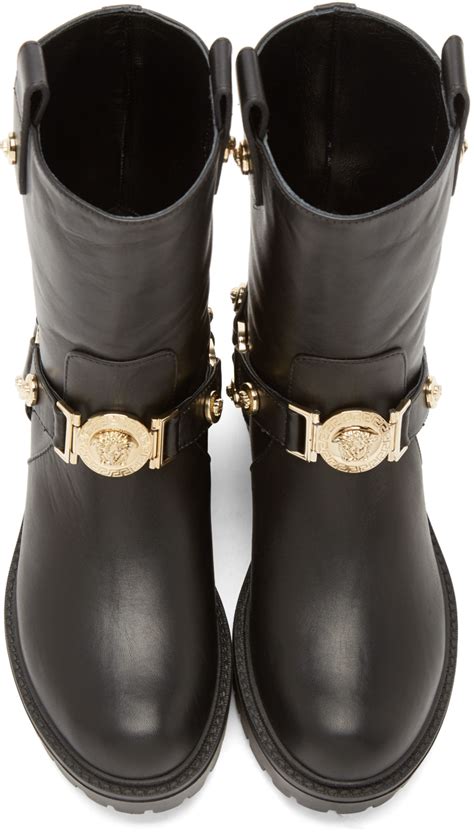 versace mattonella con medusa|versace medusa boots.